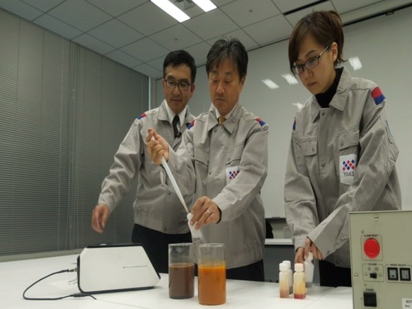 Tokyo Gas develops checking system for liquid Tokyo Gas develops checking system for liquid